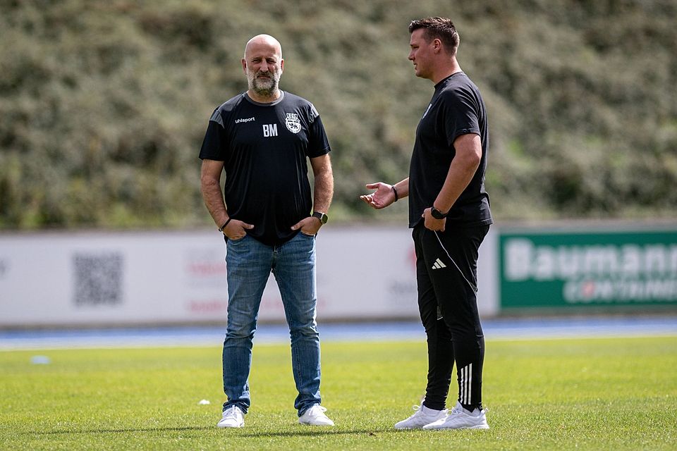 Björn Mehnert (l.) war mal unter Führung von Christopher Schorch (r.) Trainer beim 1. FC Bocholt. Björn Mehnert (l.) war mal unter Führung von Christopher Schorch (r.) Trainer beim 1. FC Bocholt.