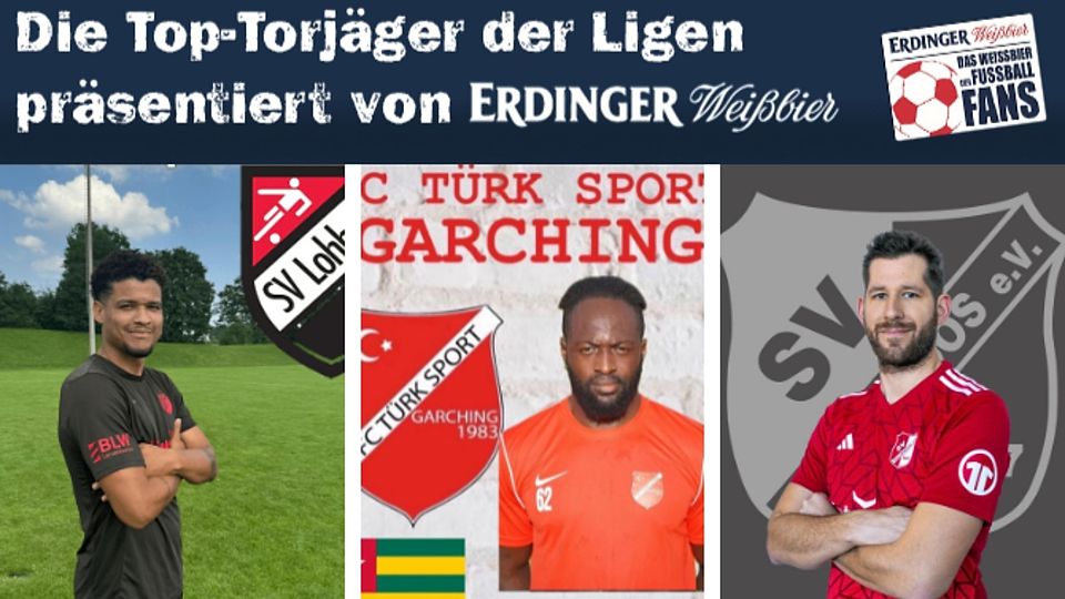 Luan da Costa Barros (li.) führt das ERDINGER Ranking vor Rachid Teouri (mi.) und Manuel Eisgruber an.