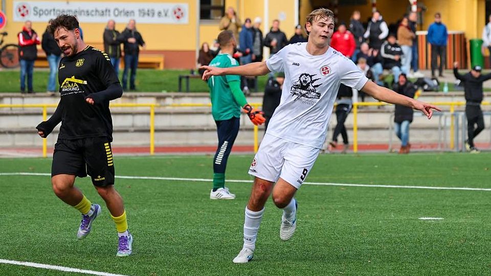 Lukas Felke von der SG Orlen durfte einen Doppelpack bejubeln.	Archivfoto: Jörg Halisch