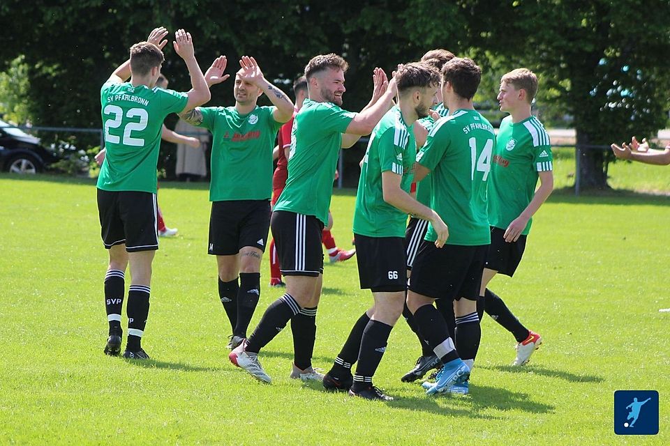 Trotz des fulminanten Auftritts gegen den FC Spraitbach II im letzten Spiel der Saison hat der SV Pfahlbronn den Sprung auf den Relgationsplatz verpasst.