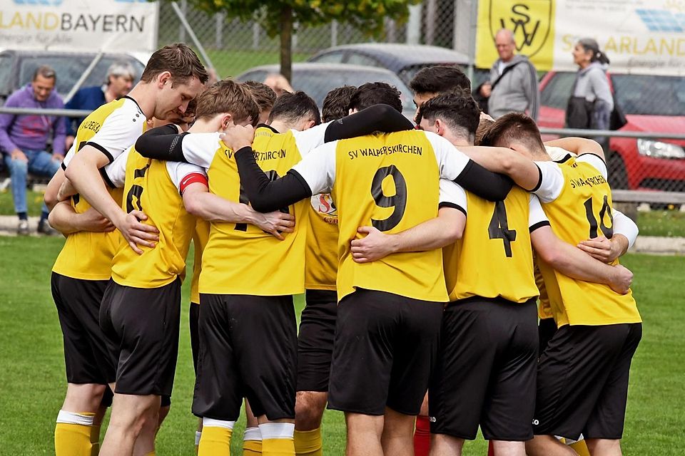 Mit Teamgeist will der WSV die personellen Engpässe meistern (v.l.): Martin Deutinger, Marius Orthuber, Florian Baumann, Luca Fellermeier, Noah Baumann und Adrian Alexy.