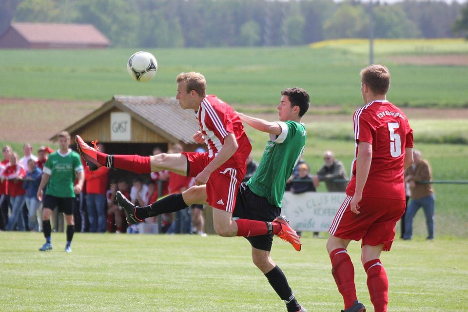 Der SV Hubertus Köfering knöpfte dem TSV Königstein einen Punkt ab. F: Schlegel
