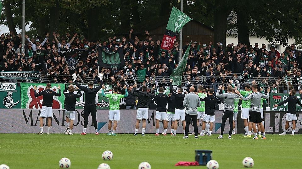 An ihnen liegt es nicht: Die Schweinfurter werden auch in München von zahlreichen Fans unterstützt werden.