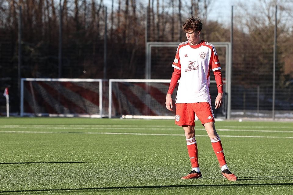 Jonathan Asp Jensen vom FC Bayern München ist U-Nationalspieler für Dänemark.