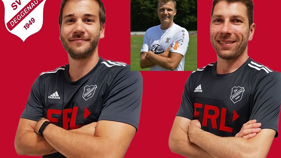 Benjamin Schiller (links), Johannes Sammer und Philipp Zacher bilden auch in der kommenden Saison das Trainergespann beim SV Deggenau.