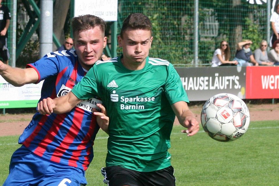 Julian Baumgarten spielt seit dieser Saison für Preussen Eberswalde und hat sich in der Defensive als feste Größe etabliert.
