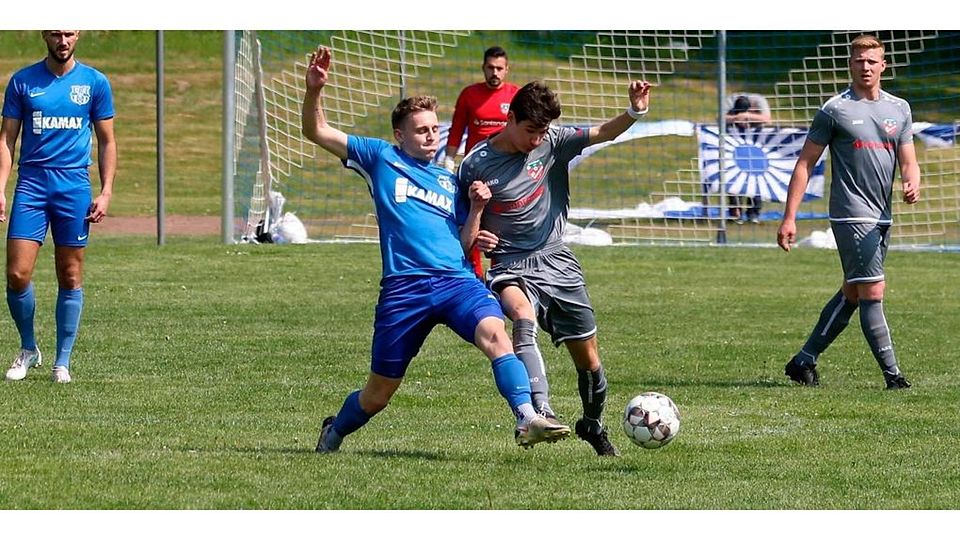 Felix Schuchmann, hier ein Foto aus einer früheren Kreisoberliga-Partie, trifft doppelt für die FSG Homberg/Ober-Ofleiden. Archivfoto: Luca Raab 