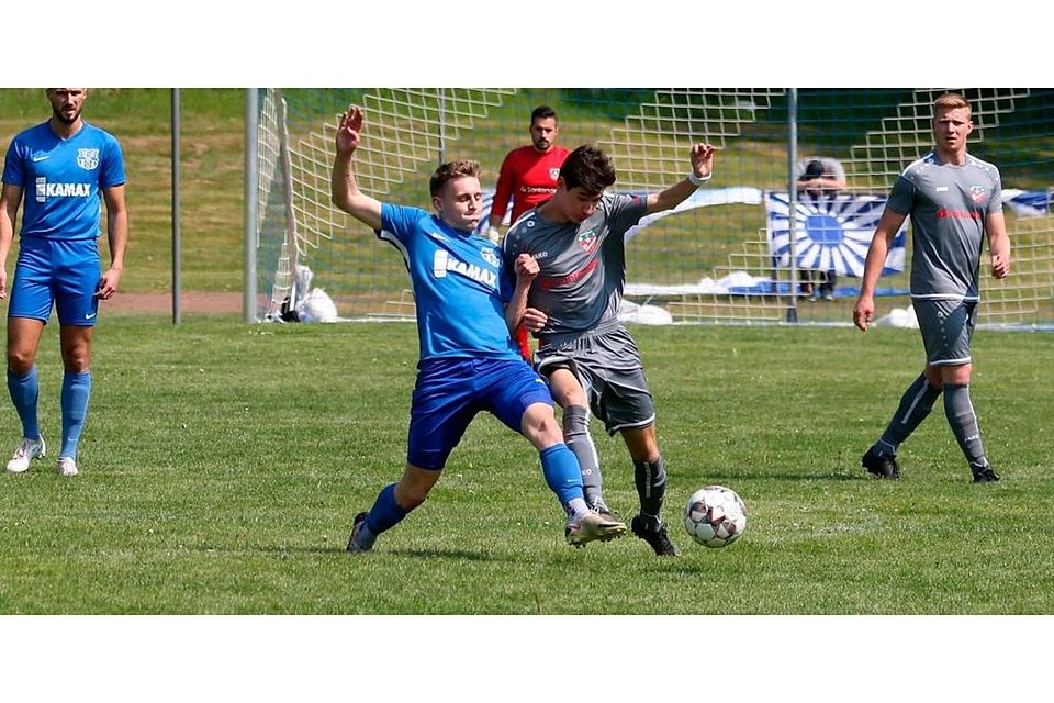 Felix Schuchmann, hier ein Foto aus einer früheren Kreisoberliga-Partie, trifft doppelt für die FSG Homberg/Ober-Ofleiden. Archivfoto: Luca Raab 
