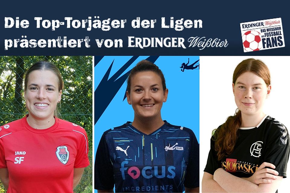 Zuletzt alle treffsicher in der Bezirksliga 01: Sandra Funkenhauser, Sarah Axthammer und Emily Grimes (v.l.n.r.).