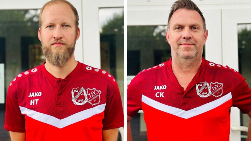 Thomas Huber (li.) löst bei der SG Sandharlanden / Bad Gögging Christian Kobl ab 