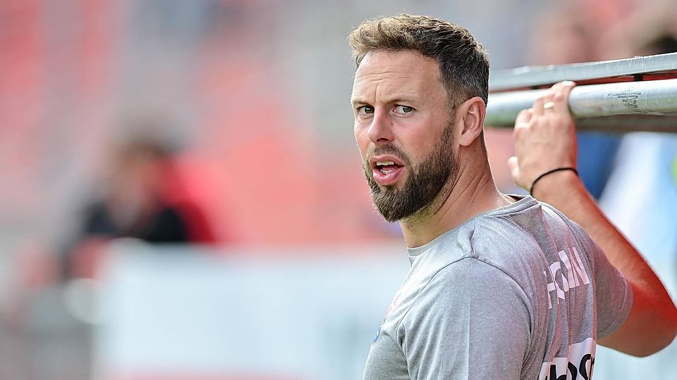 Trainer der SpVgg Unterhaching II: Marc Endres (Archivfoto).