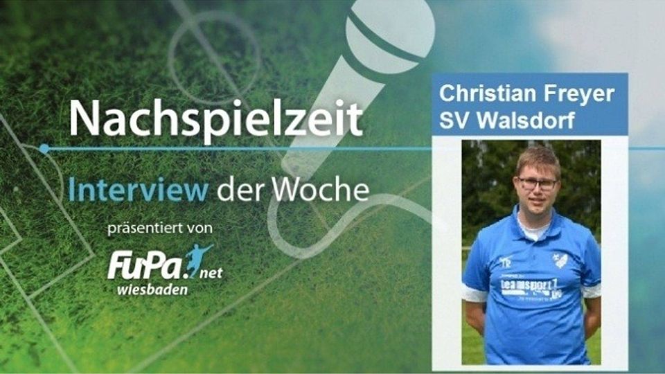 In dieser Woche bei "Nachspielzeit": Christian Freyer vom SV Walsdorf. F: Ig0rZh – stock.adobe/Seitz
