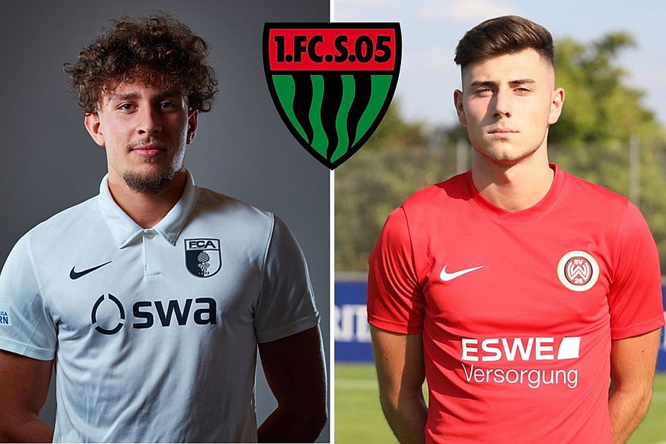 Dominic Schmidt (li.) und Lucas Zeller wechseln zum 1. FC Schweinfurt 05. 