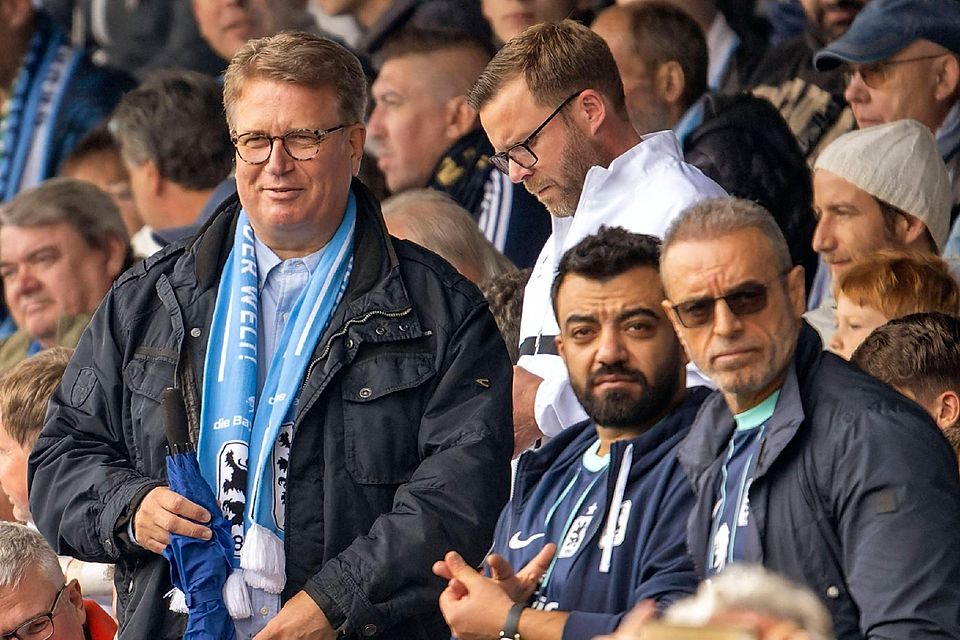 „Die Marke 1860 hat nach wie vor einen unglaublichen Donnerhall“: Martin Gräfer, Vorstand von 1860-Hauptsponsor „Die Bayerische“ und Mitinitiator des neuen Löwen-Bündnisses.