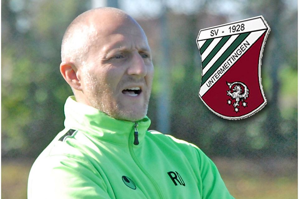In den letzten Wochen ging Untermeitingens Trainer Robert Doll die Kraft aus.  Foto: Reinhold Radloff