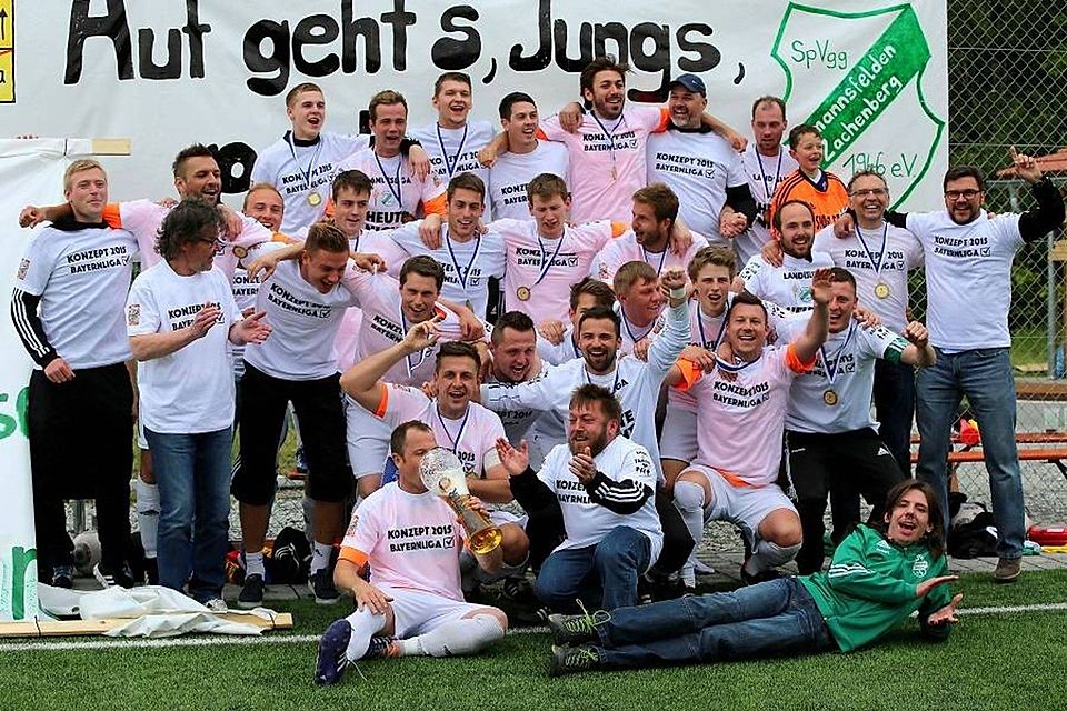Mit dem Aufstieg in die fünftklassige Bayernliga sorgte die Spvgg Ruhmannsfelden 2015 für eine Sensation.