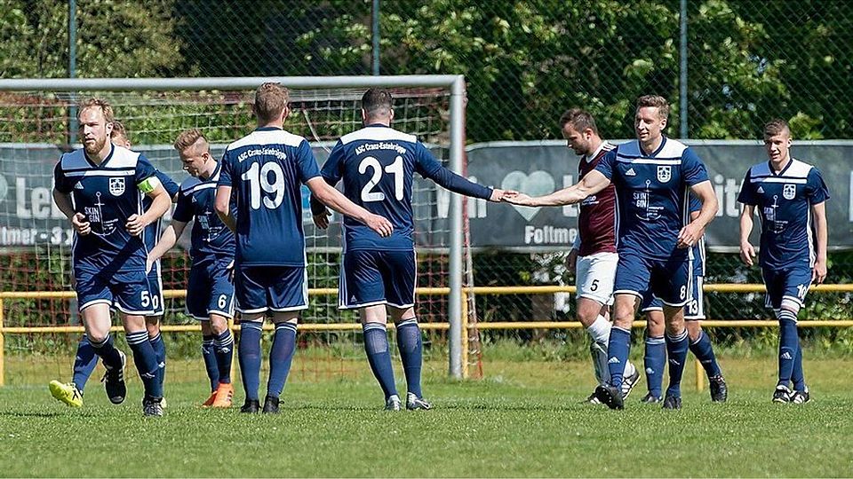 Mal sehen, ob der ASC Cranz-Estebrügge auch in der kommenden Saison Grund zum Jubeln hat.