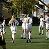 Verfrühtes Ende: Für die Spielerinnen des SV Bretzenheim (in weiß) gab es gegen den FFV Fortuna Göcklingen zu einem unschönen Spielabbruch. 