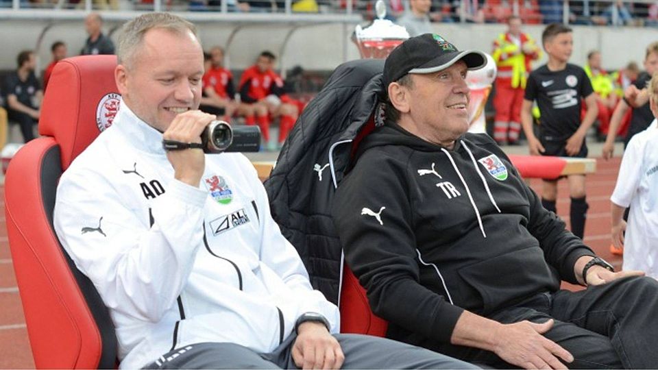 Und mit Co Alexander Otto zum Abschluss im Kasseler Auestadion.	Archivfoto: Hedler