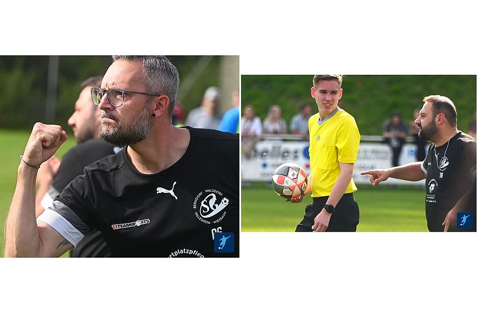 Haben die SG Berndorf nach oben geführt, coachen das Team aber nicht mehr in der Bezirksliga: Andreas Sicken (links) und Taner Aslan.