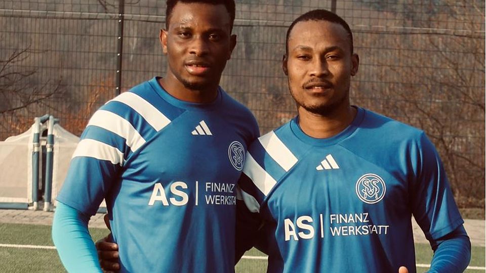 Ferdi Yoro (links) und Prince (rechts) sind bei den Nullachtern angekommen.