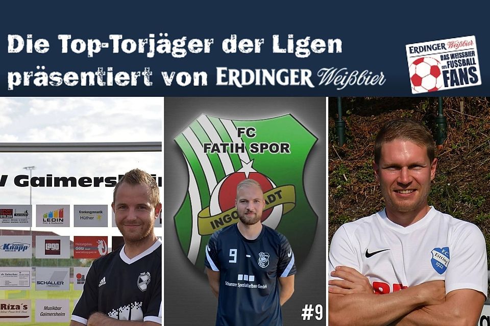 Florian Ihring (li.) ist nun alleiniger Führender im ERDINGER-Ranking.