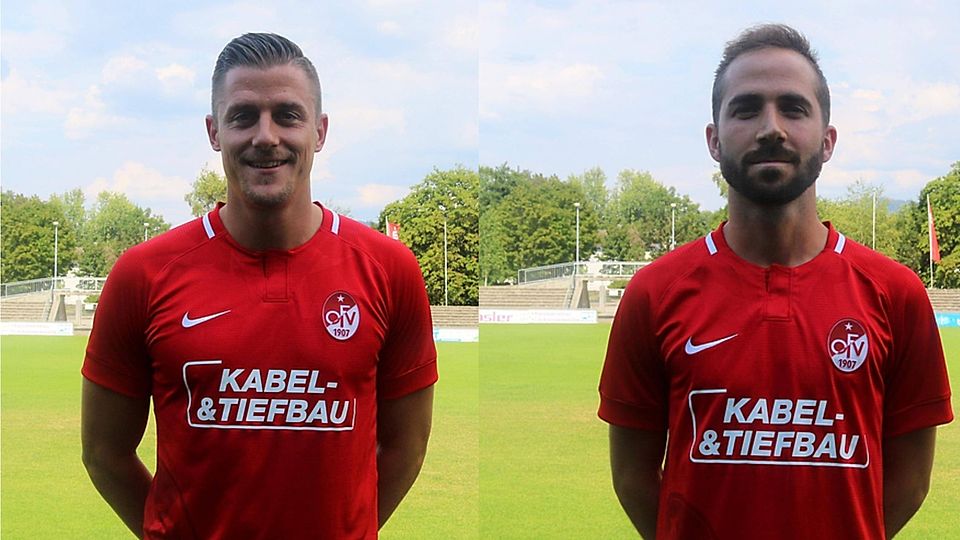 Das neue Trainerduo des OFV: Sascha Ruf  und Marco Petereit