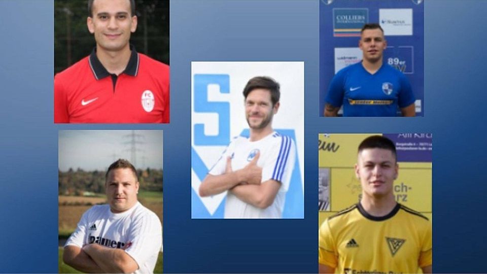 Wir präsentieren euch die Top-Fünf-Torjäger aus den Stuttgarter Ligen. Foto: Collage FuPa Stuttgart
