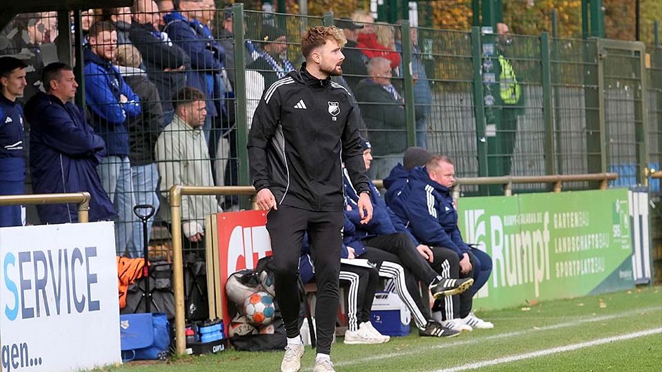 Trainer Henning Knuth (TuS Rotenhof) vermisste bei seinem Team die letzten Prozente an Leistung gegen Satrup.