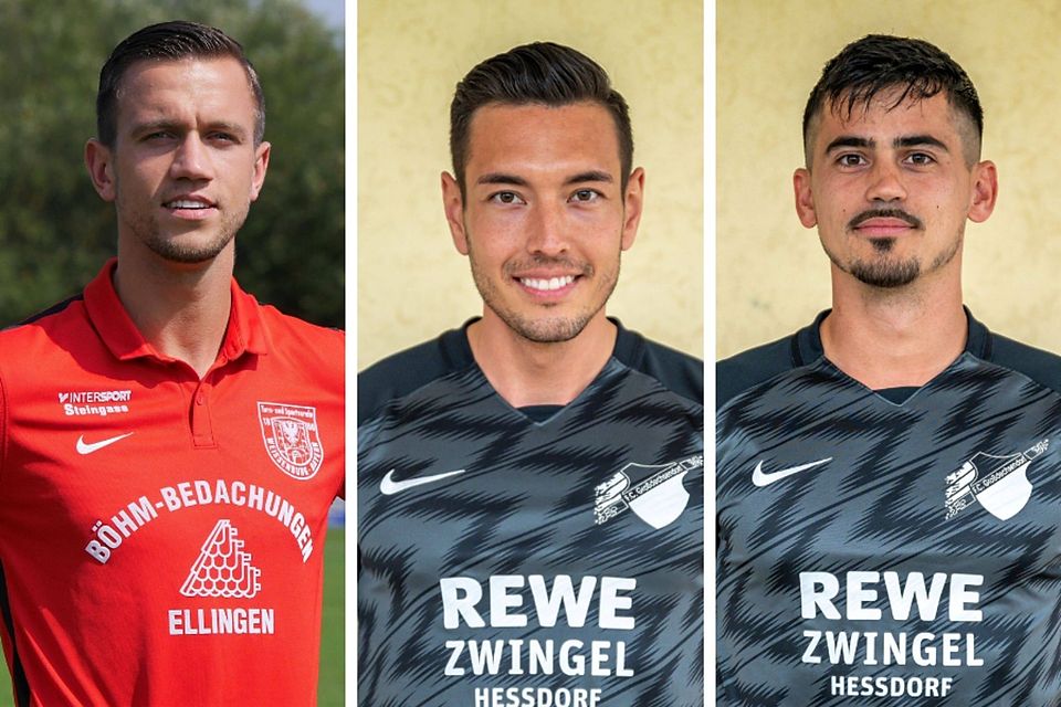 Mario Swierkot (links) übernimmt ab nächster Saison den TSV 1860 Weißenburg. Ken Kishimoto (Mitte) und Hannes Decher (rechts) kommen ab der nächsten Spielzeit als neues Trainergespann zum Baiersdorfer SV