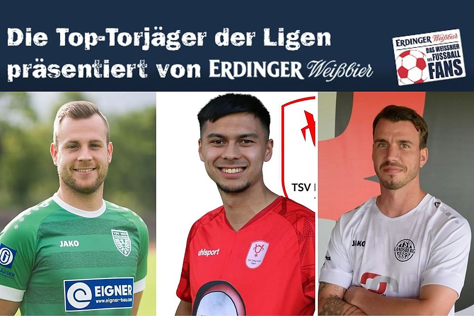 Alexander Schröter (li.) und Marcel Kosuch (mi.) führen gemeinsam im ERDINGER Ranking. Nico Karger (re.) folgt dicht.