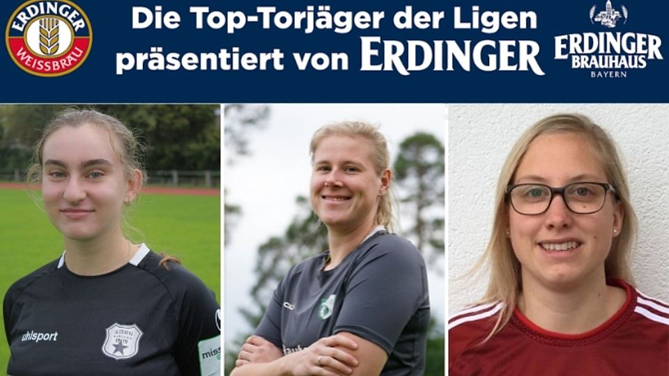 Vier Tore zum Kreisklassenstart: Scuto, Hirmer und Busl (v. l. n. r.).