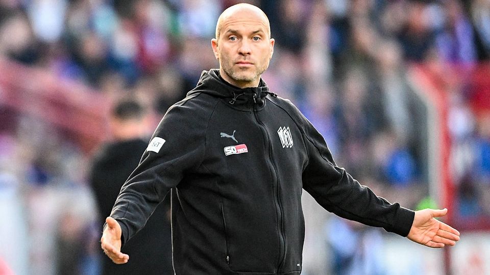 „Wir wollen drei Punkte“: Osnabrück-Coach Daniel Scherning.