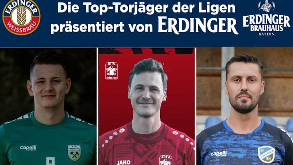 Die Toptorjäger der Bezirksliga Oberbayern Süd. 