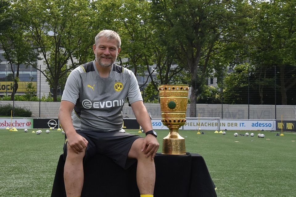 Thorsten Hussek ist u.a. Trainer in der BVB Evonik Fußballakademie