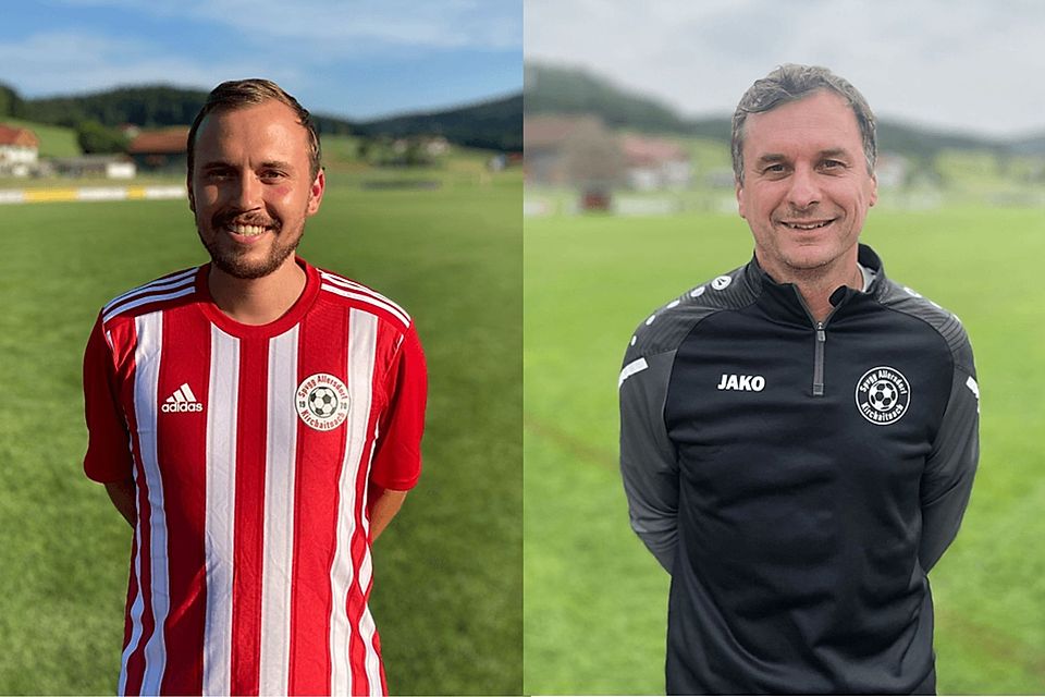 Das Trainerduo Alexander Vogl (i.) und Johann Bielmeier gehört bei der SpVgg Allersdorf der Geschichte an 