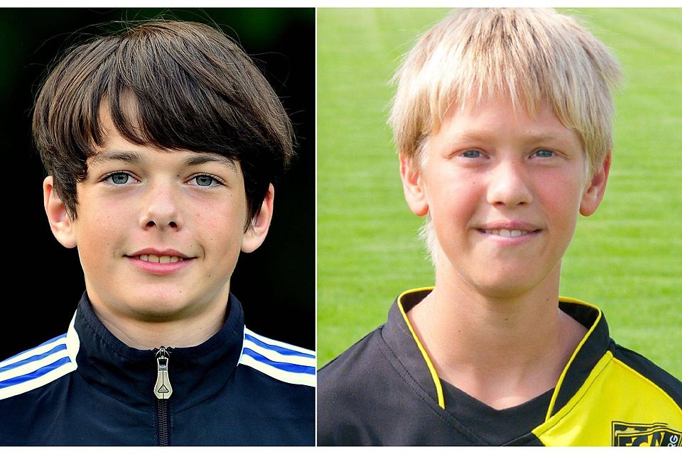 Mit Patrick Meier (r.) und Erik Zebisch (l.) haben der FC Amberg und die SpVgg SV Weiden weitere Auswahlspieler in ihren Reihen. Fotos: SpVgg SV/FC Amberg