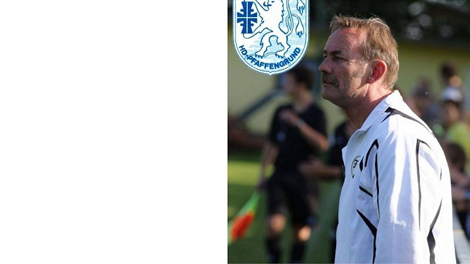 Edgar Mayer ist in der Rückrunde nicht mehr Trainer des TSV Pfaffengrund. F: Pfeifer