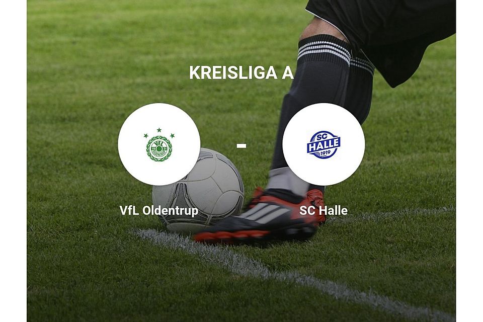 VfL Oldentrup gegen SC Halle