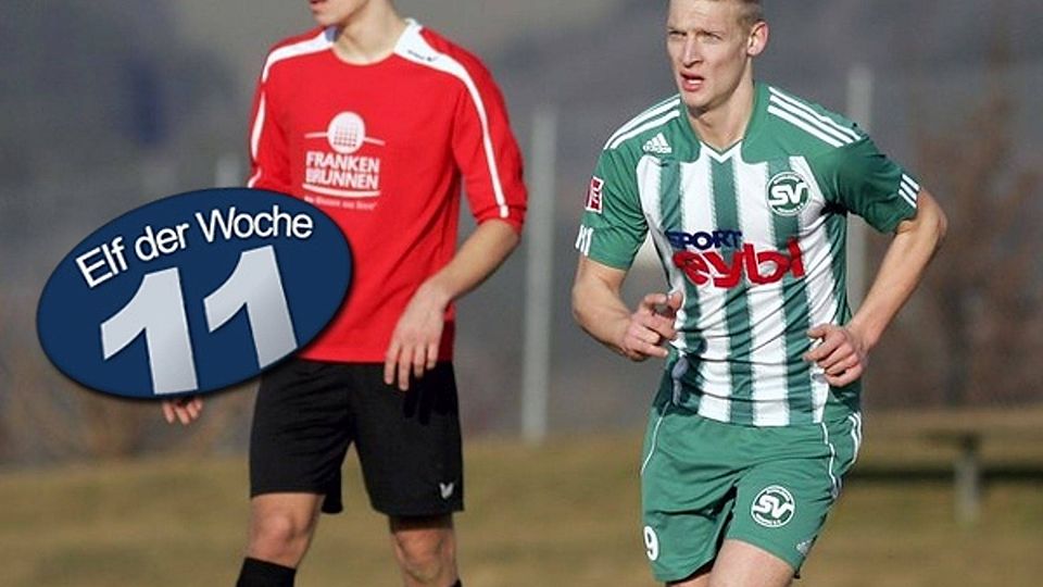 Michael Pillmeier gelingt beim 4:0 gegen den TSV Neustadt/Aisch ein Hattrick. F: Enzesberger