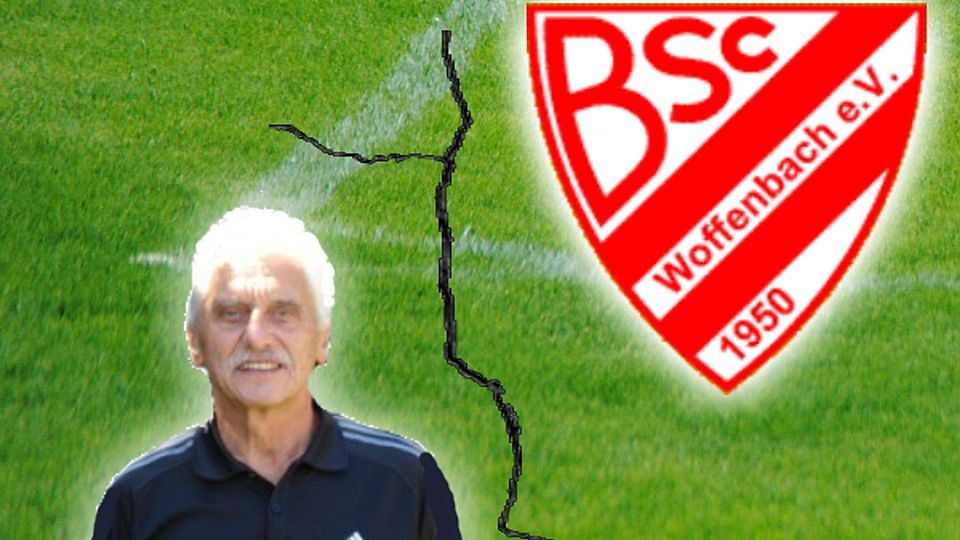 Rudi Zucker gab überraschend seinen Rücktritt als Trainer des BSC Woffenbach bekannt. Grafik: FuPa