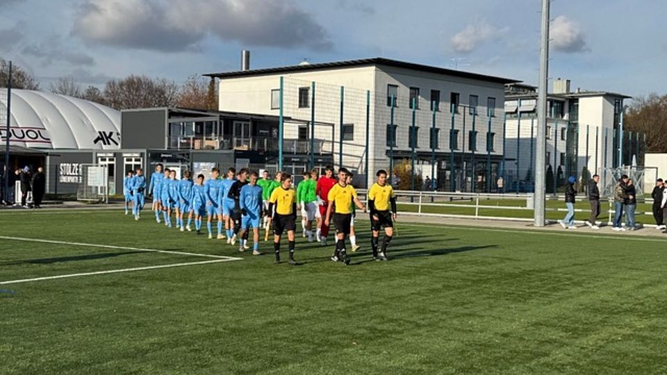 Nichts zu holen gab es für den Grün-Weiß-Nachwuchs bei der U16 des TSV 1860 München