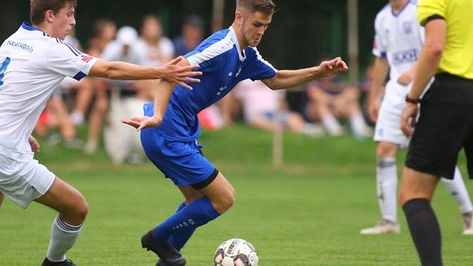 Noah Radtke rückt in den Brandenburgliga-Kader des Oranienburger FC auf.