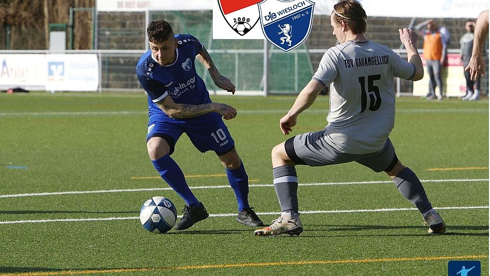 Der VfB Wiesloch (blau) befindet sich auf dem besten Weg in Richtung Meisterschaft.