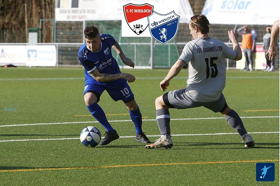 Der VfB Wiesloch (blau) befindet sich auf dem besten Weg in Richtung Meisterschaft.