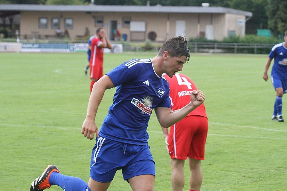Endlich auch für den ASV getroffen: Niklas Kiermeier erzielte am Samstag das Tor des Tages.