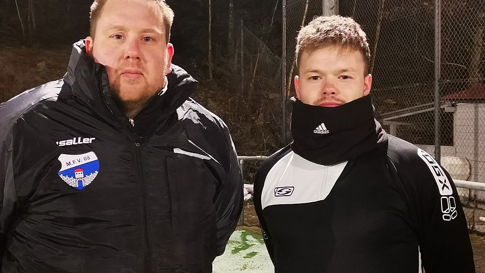 Sascha Beetz und Andre Schnell sind auch in der kommenden Saison 2023/24 die Trainer des Melsunger FV.