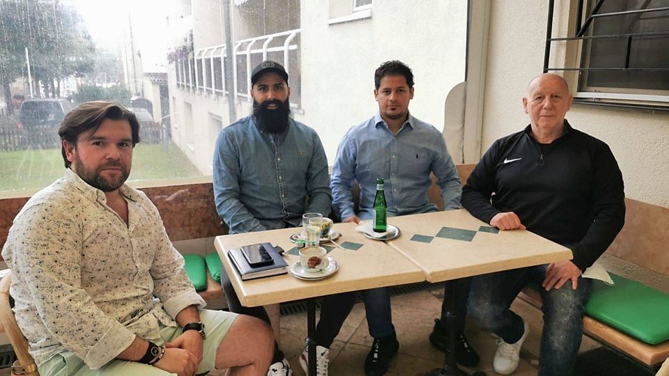 Aufbruchstimmung beim TSV: Hakan Tutkun, Mehmet Kirazli, Ilkay Candogan und Manni Geyer stellen Weichen.