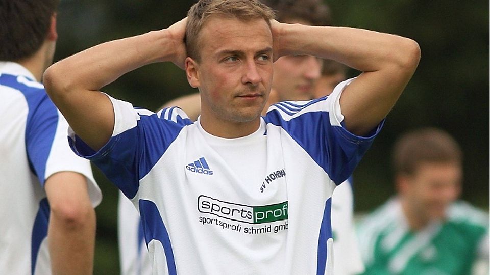 Tobias Feucht bleibt auch in der kommenden Saison Spielertrainer beim SV Hohenau  F: Werner Grübl