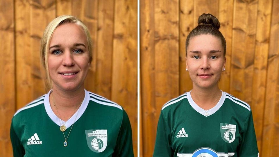 Die nächsten drei Punkte für Wolfratshausen und die Spielerinnen Katharina Frankl (l.) und Hannah Förg. (r.)